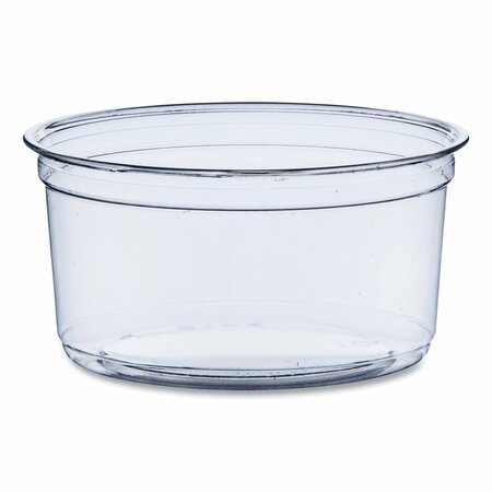 SOLO Bare Eco-Forward RPET Deli Containers, ProPlanet Seal, 12 oz, Clear, Plastic, 500PK DM12R-0090